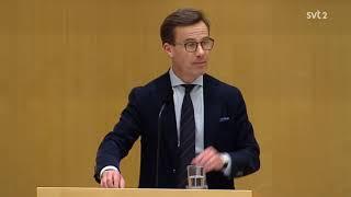 Partiledardebatt 2018 - Ulf Kristersson om integration och migration