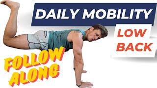 5 Minute DAILY MOBILITY Low Back Routine **FOLLOW ALONG**