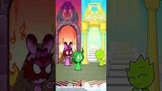 Destiny challenge : Help Pinki And Lime Choose Heaven or Hell