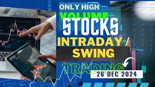 #Trending stock #best stock for next day #stock for tomorrow #intraday stock for 26.12.2024