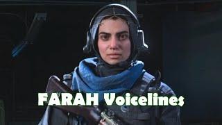 Call of Duty: Warzone - Operator "Farah" Voicelines