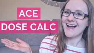 ACE Dosage Calculations in 6 EASY Steps | Dosage Calculations Practice Problems