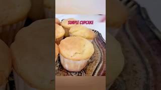 Simple White Chocolate Cupcake #muffin #shortvideo #food #homemade #delicious #love #yummy #recipe