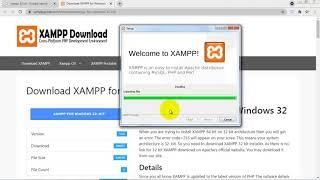 Download and Install XAMPP for Windows 32 Bit