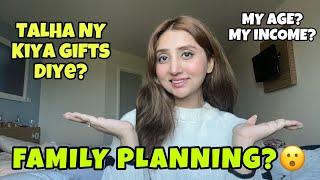 QNA  Talha Ny Kiya Gifts Diye? || Family Planning? 