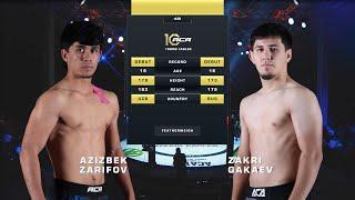 Азизбек Зарифов vs. Закри Гакаев | Azizbek Zarifov vs. Zakri Gakaev | ACA YE 49