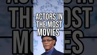 Which actor has been in the most movies of all time? Number one is CRAZY! #movies