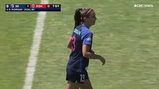 Alex Morgan Goal: San Diego Wave FC vs. OL Reign | June 12, 2022