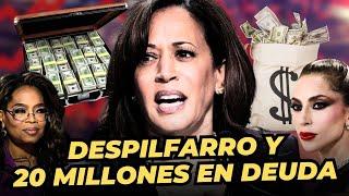 KAMALA HARRIS EN LA RUINA TRAS MALGASTAR 1.000 MILLONES EN SU CAMPAÑA