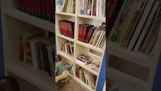 Baby in condo private library