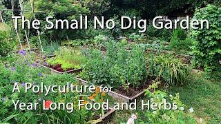 The Small No Dig Garden: A Polyculture for Year Long Food and Herbs