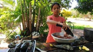 ACARÍ ASSADO NO ALMOÇO DE DOMINGO/NOSSA COMIDA PREFERIDA É PEIXE/COSTUMES PARAENSE