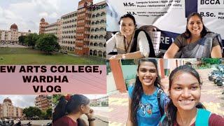 College vlog || new arts || wardha #vlog #trending