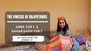 Amer Fort and Nahargarh Fort Jaipur Travel Vlog | Jaipur Forts Travel and Planning Guide !