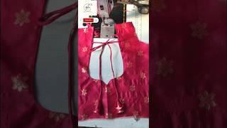 Simple Back Neck Blouse Stitching | #shorts #shortsfeed #ytshorts #yt | @Manju_s_Style_Stitching