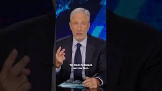 Jon Stewart thinks the Democrats are brightsiding this election a little too hard.