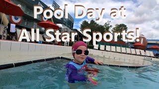 Disney World Vlog Day 4 | Hurricane Prep | Pool day at All Star Sports