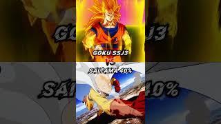 Goku All Forms Vs Saitama All Forms | Who is strongest ? #anime #video