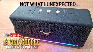 Stage Gofree Bluetooth speaker - unbox, first look sound test