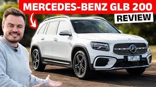 2025 Mercedes-Benz GLB (inc. 0-100 & braking) review: The cheapest 7 seat Benz family SUV