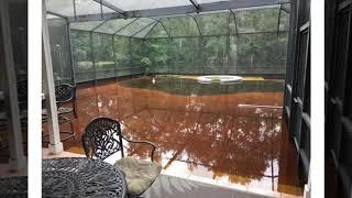 Hurricane Irma's Damage to My Bro's (Ken Colsen) Home In Callahan Florida