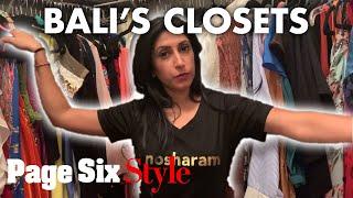 'Family Karma' star Bali Chainani shows off her closet full of Indian saris | Page Six News