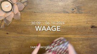 WAAGE "WOHIN FÜHRT EUCH EURE ENTSCHEIDUNG?" Waage 30.09. - 06.10.2024 Tarot