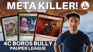 GET THAT SNACK BACK! 5-0 TROPHY with Pauper Boros Bully using some hot new cards to upgrade the deck