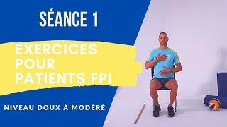 Exercices pour patients atteints de Fibrose Pulmonaire Idiopathique (FPI) - SÉANCE 1