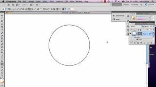 How to Draw Circles in Photoshop : Photoshop Tips