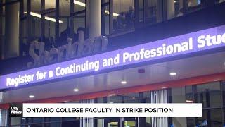 Ontario College students left in limbo amid looming faculty strike