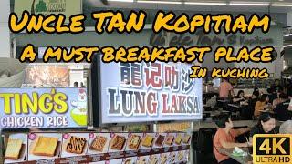 Where to Eat in Kuching? SARADISE Uncle Tan's Kopitiam is the Place to be. #vlogs #kuching #sarawak