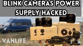 BLINK MINI 2 240volt POWER SUPPLY HACKED to 5v FOR VAN LIFE CCTV