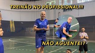 PASSEI MAL no treino de GOLEIRO PROFISSIONAL no CRUZEIRO?!