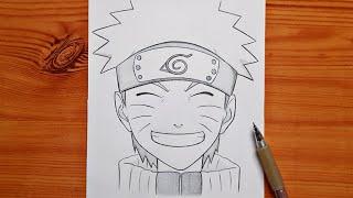 how to draw Naruto | Naruto drawing | step by step easy