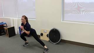 Side Lunges Demonstration