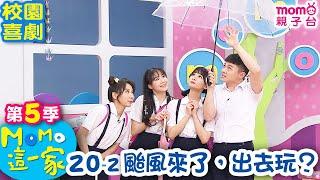 M O M O 這一家 S5：20 - 2【颱風來了，出去玩？！】第五季 20集 單元2｜家庭校園喜劇｜趣味生活短劇｜兒童電視節目｜孩子教養｜同學關係【親子台｜官方HD｜網路短版】momokids