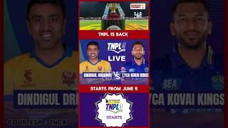  TNPL 2025 Update!  #cricket #ipl2025 #ipl #india #tnpl #tamilnadu #ashwin #saisudharsan #sports