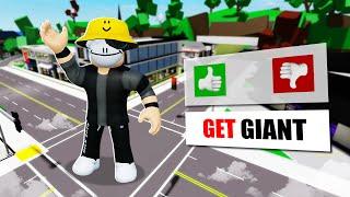 NEW!! How To Be GIANT In Brookhaven - Roblox