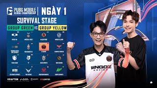 [TRỰC TIẾP VN] 2024 PMGC League | Survival Stage Day 1 | PUBG MOBILE Global Championship