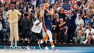 Stephen Curry’s TOP highlights from Paris Olympics basketball competition | NBC Sports