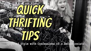 Thrifting Quickies #1 with Confessions of a Refashionista