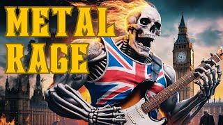 Amp UP Your Work and Play: British Heavy Metal Playlist BGM 