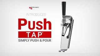 Introducing the PushTap™ Faucet with Single Hand Push Action™ Dispensing