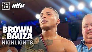 FIGHT HIGHLIGHTS | KEVIN HAYLER BROWN VS JOHN BAUZA