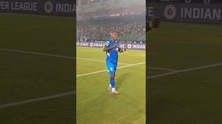 #WilmarJordan starting the #CFCFCG party with a bang!  | #ISL #ChennaiyinFC #ISLMoments