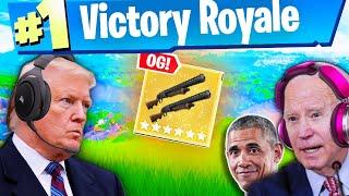 Presidents Play The New OG FORTNITE REALOD UPDATE