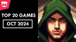 Itch.io's Top 20 Games of October 2024!