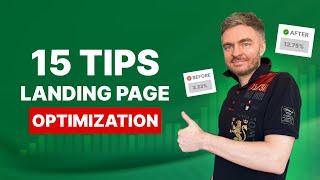 LANDING PAGE Optimization Expert Shares Top 15 Performance Tips