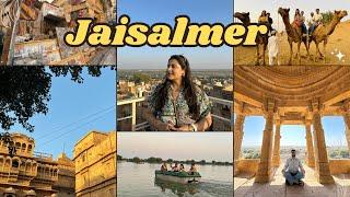 Jaisalmer Vlog | Sam Sand Dunes | 3 Nights Itinerary | Best places to visit | Valine Punamia